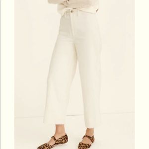 Madewell Slim Emmett Wide-Leg Crop